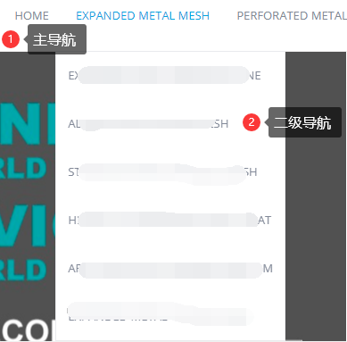 搜外6系統(tǒng)，網(wǎng)站導(dǎo)航的六種形式